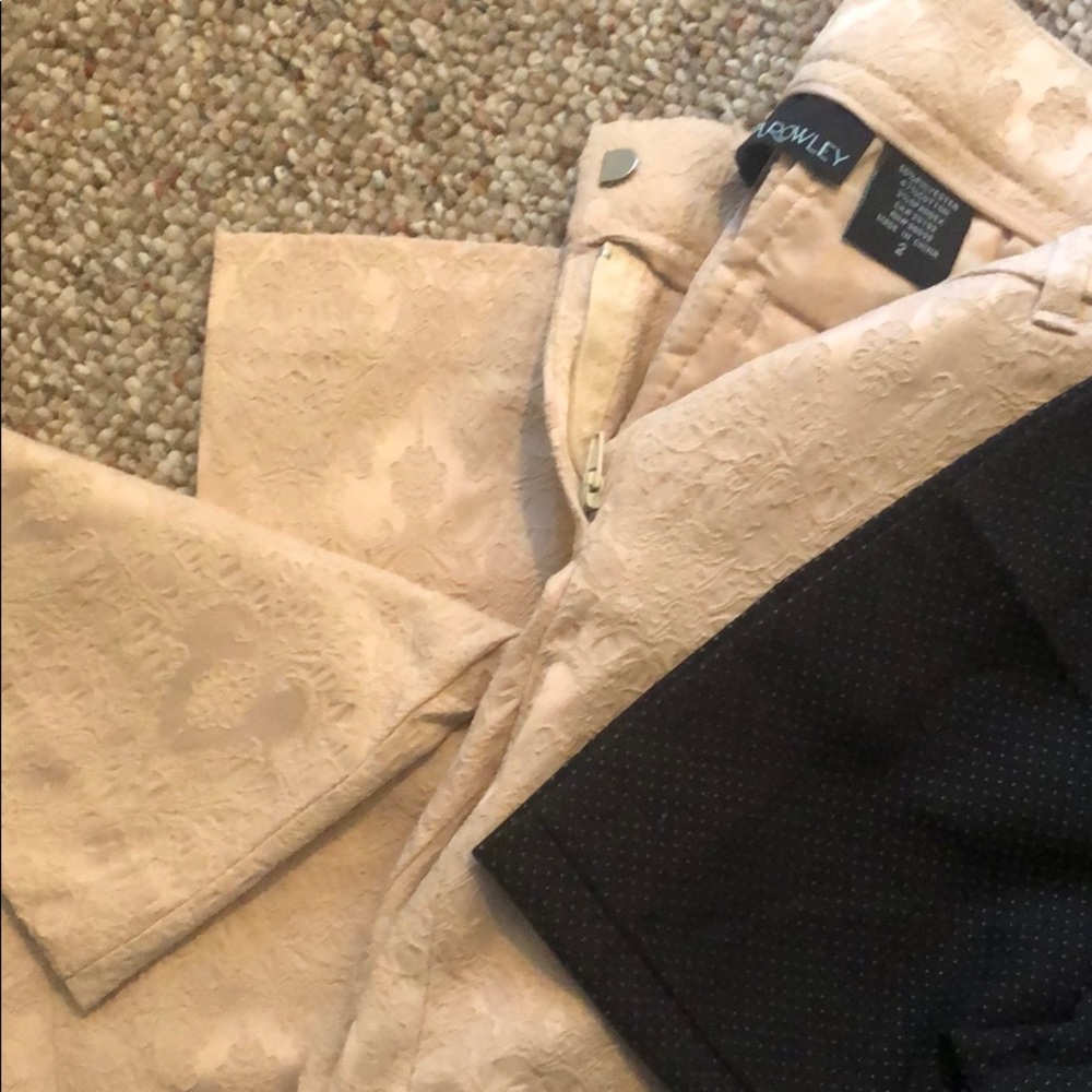 6 pairs of dress pants.